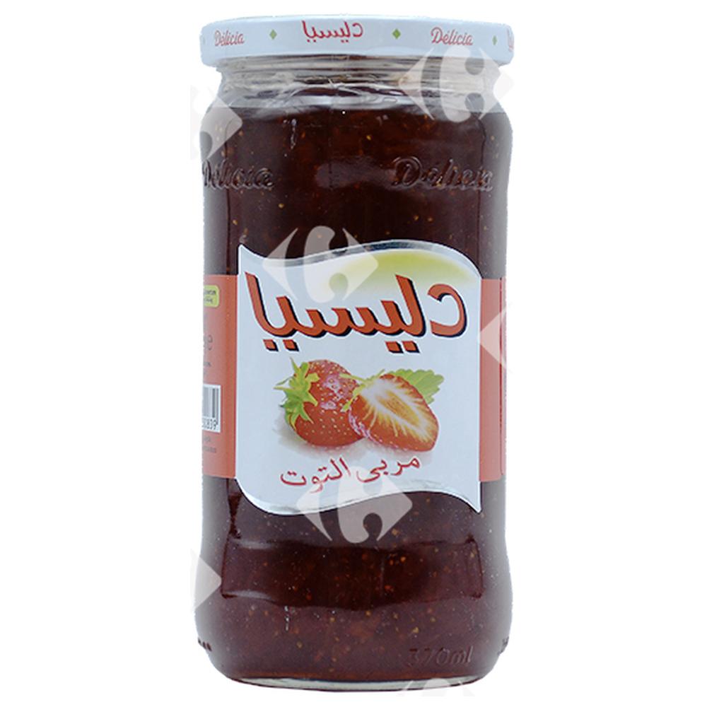 Confiture de Fraise Délicia 37cl.