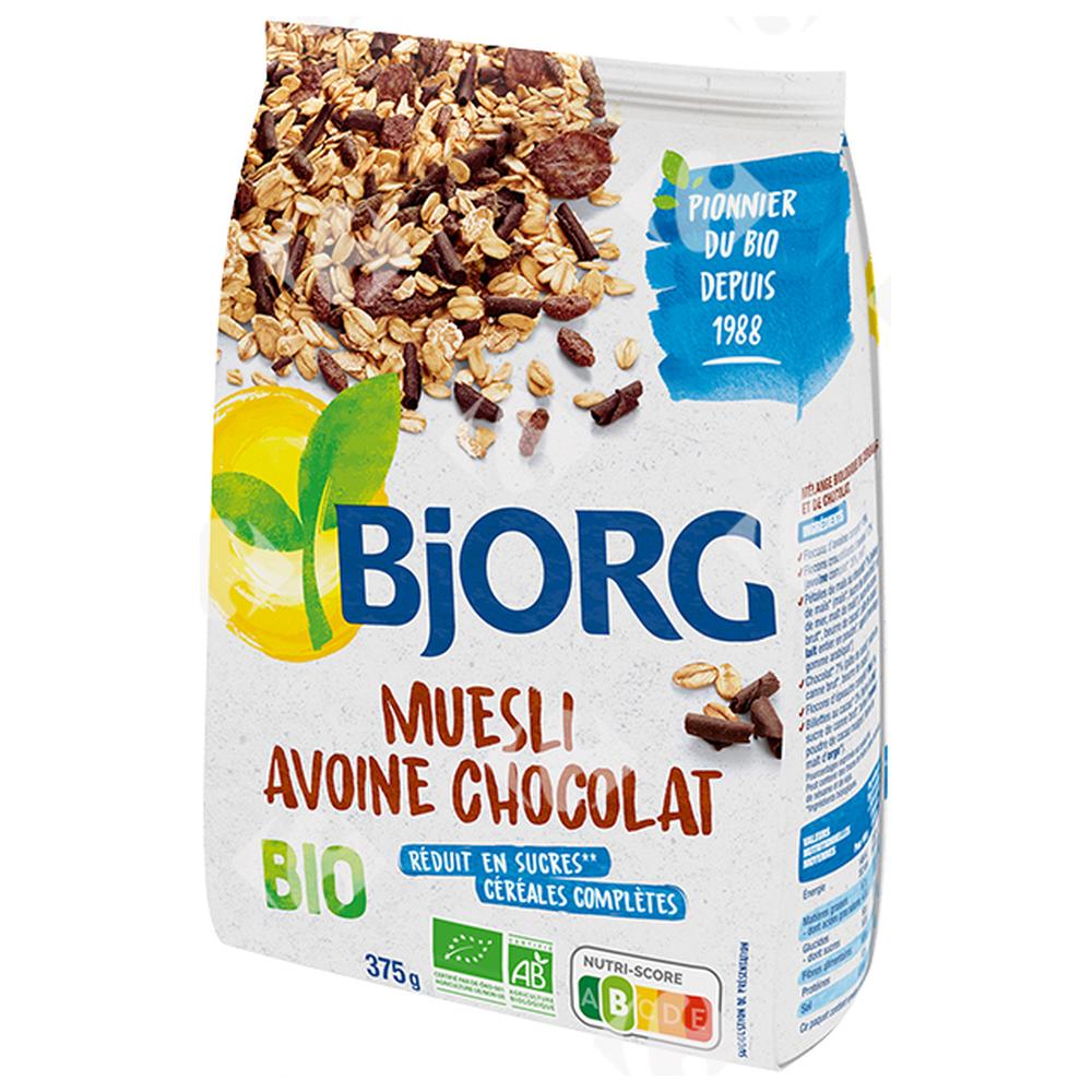 Muesli Avoine Chocolat Bio Bjorg 375g