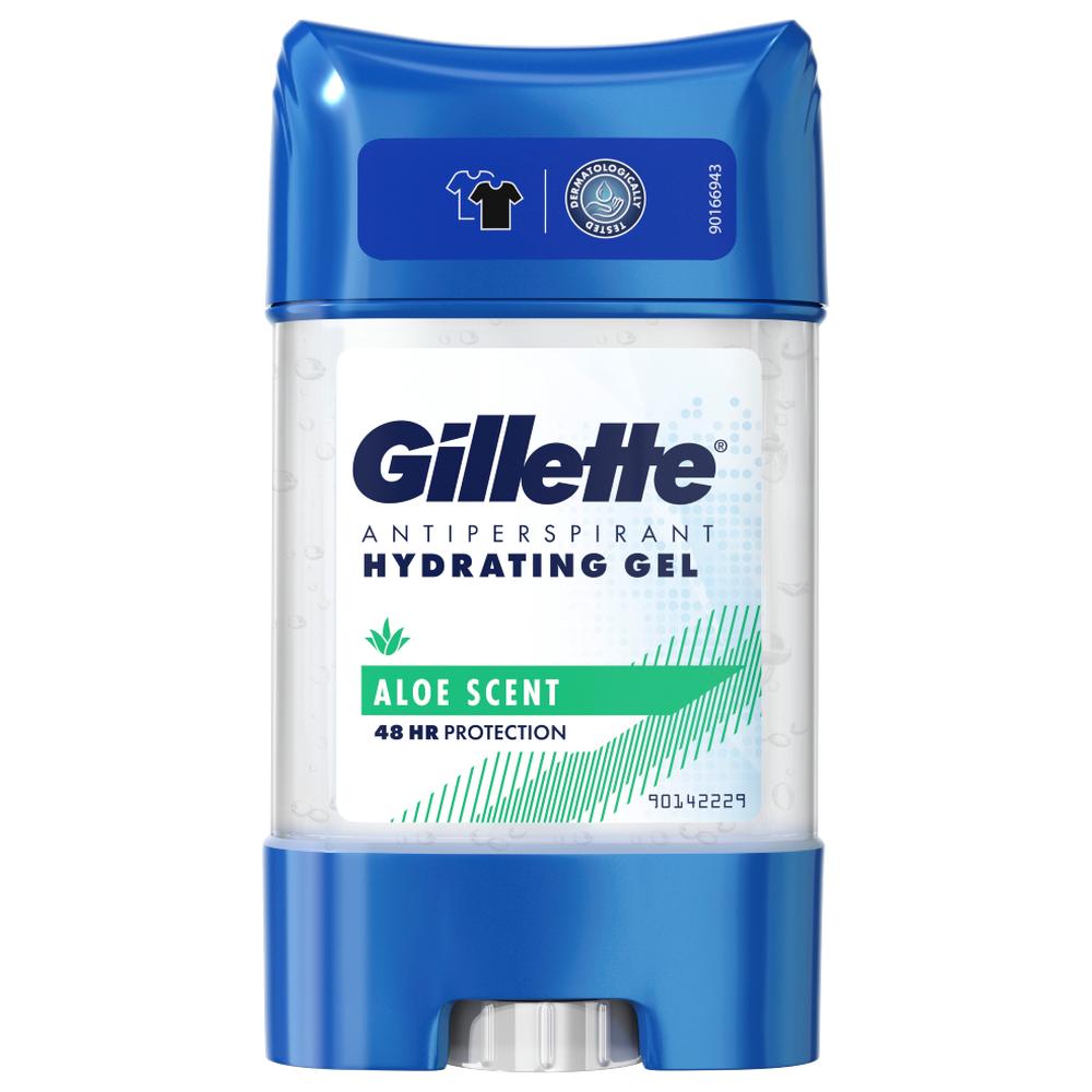 [701563] Déodorant Gel en Stick Anti-transpirant Hydratant Aloe Vera Gillette 70ml