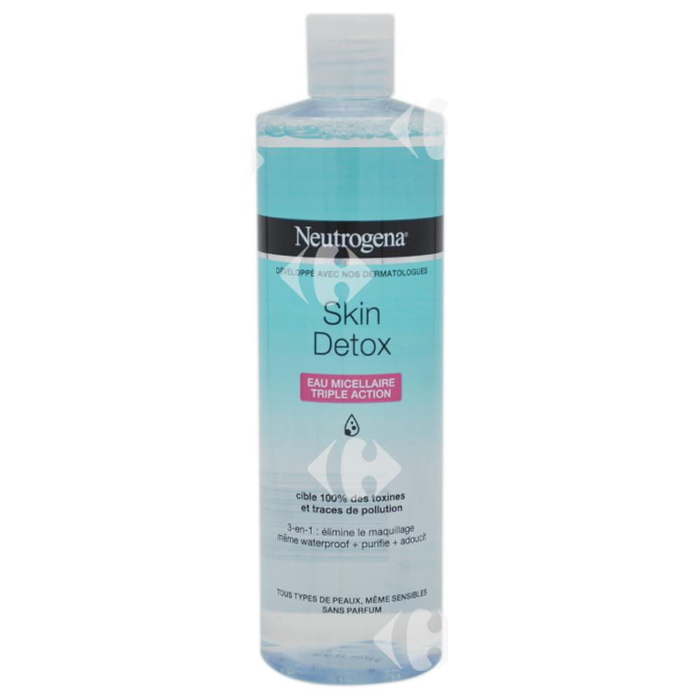 [656391] Eau Micellaire Triple Action Skin Detox Neutrogena 400ml