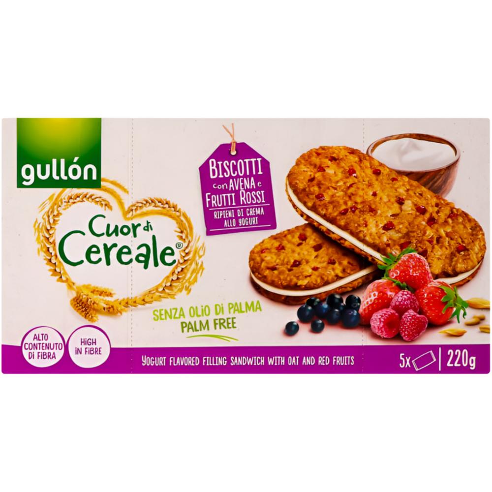 [708949] Sandwich Yaourt Coeur Céréales Gullon 220g