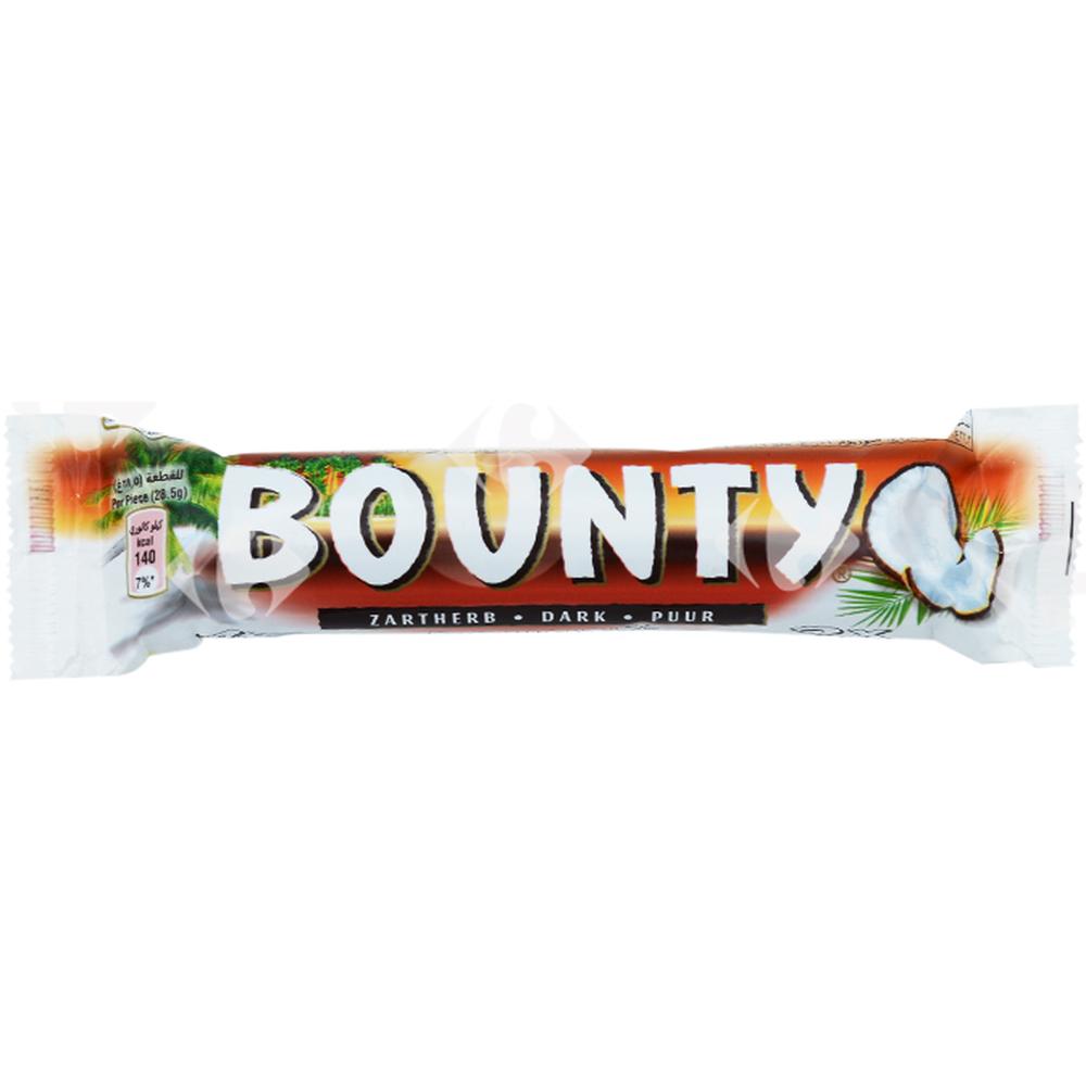 [661260] Barre Chocolatée à la noix de coco et au Chocolat Noir Bounty 57g