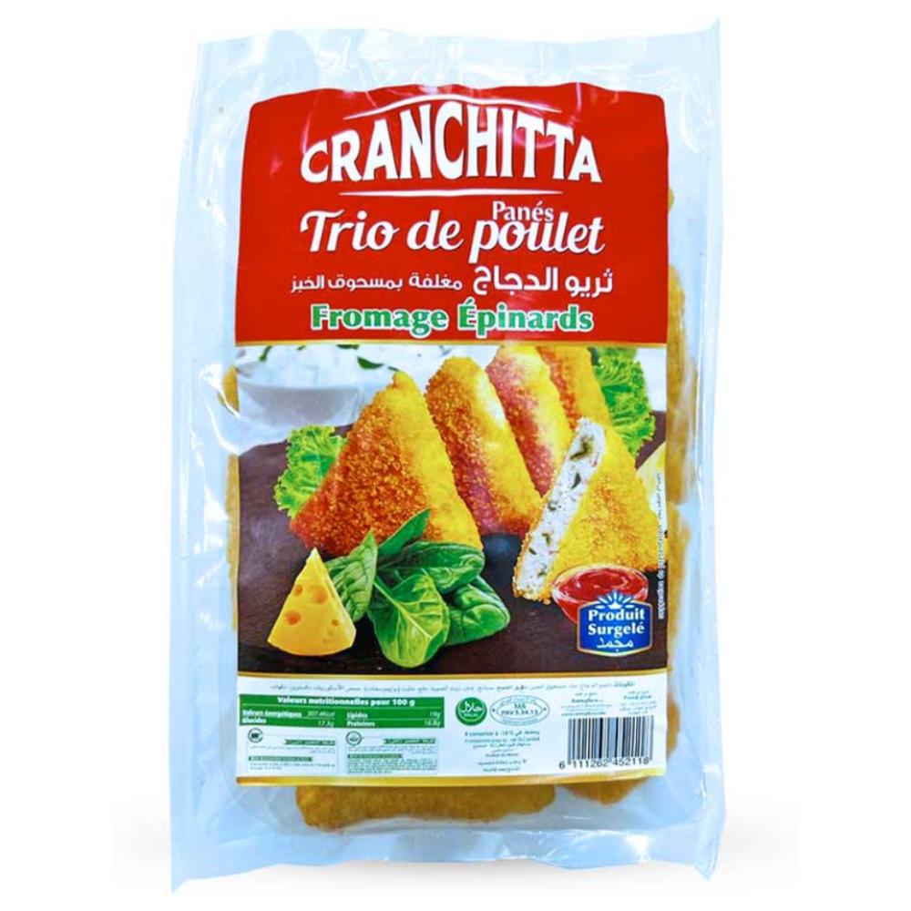 Sachet de Trio Fromage Épinard Cranchitta 300g