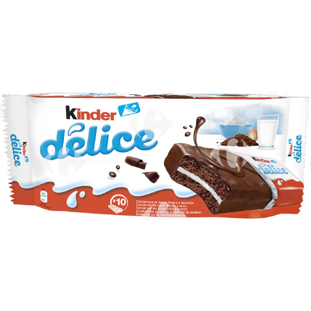 [611482] Pack de 10 Génoises Délice Kinder 390
