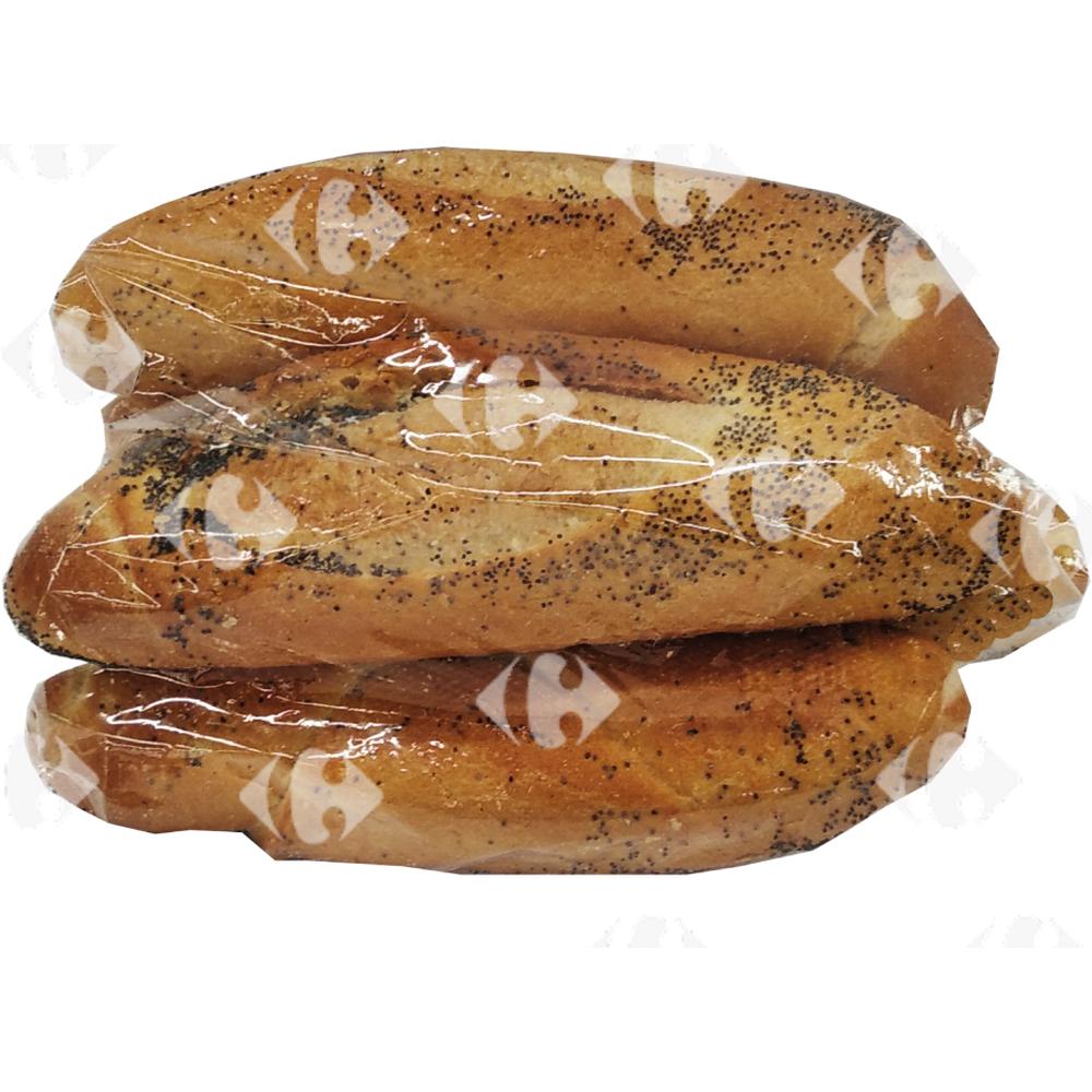 Pain sandwich pavot 4 unités