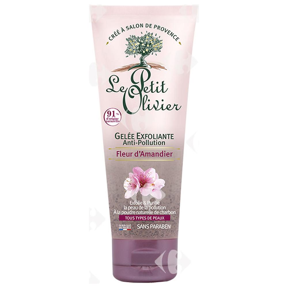 [673260] Gelée exfoliante Anti-Pollution Fleur d'Amandier Le Petit Olivier 75ml