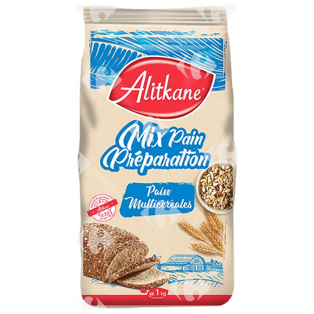 Préparation Mix Pain Multi-céréales Al Itkane 1Kg