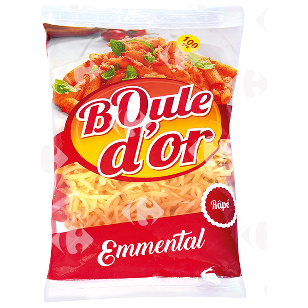[605136] Emmental Râpé Boule D'Or 100g.