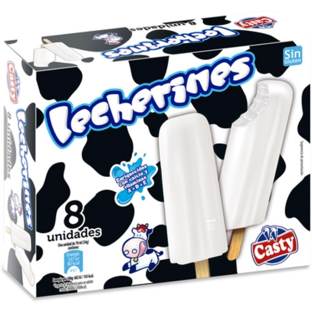 [714577] Pack Glace Lecherines Castys 8 unités 70ml