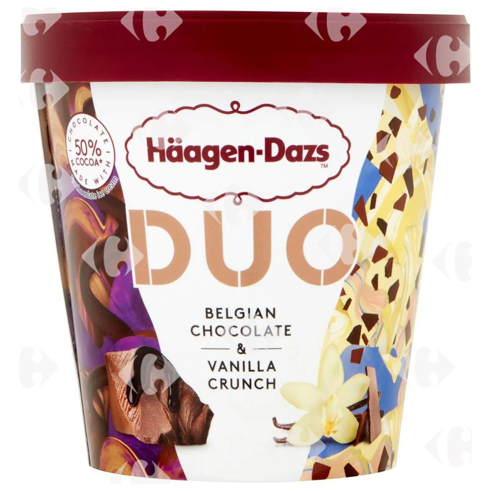 [696101] Pot Duo Choco Belge et Vanille Haagen Dazs 420ml.