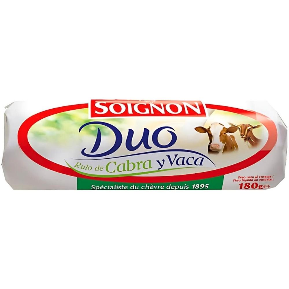 [701013] Rouleau Duo de Fromages Chèvre et Vache Soignon 180g