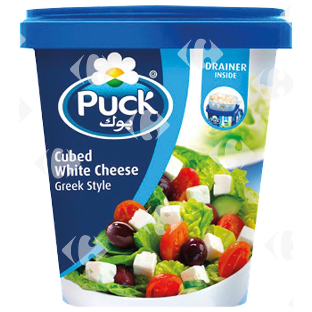 [702597] Fromage Feta Cubes Nature Puck 430g