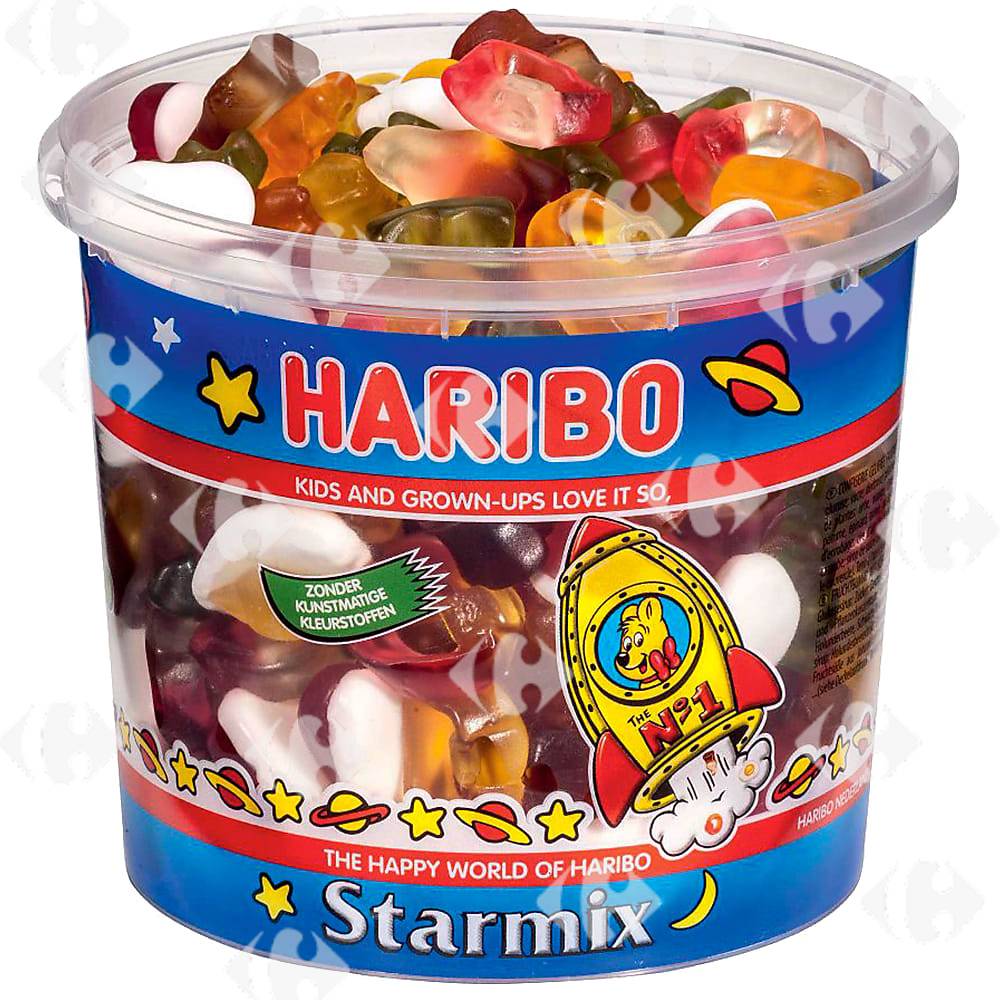[706581] Boîte Gomme Starmix Haribo 150g