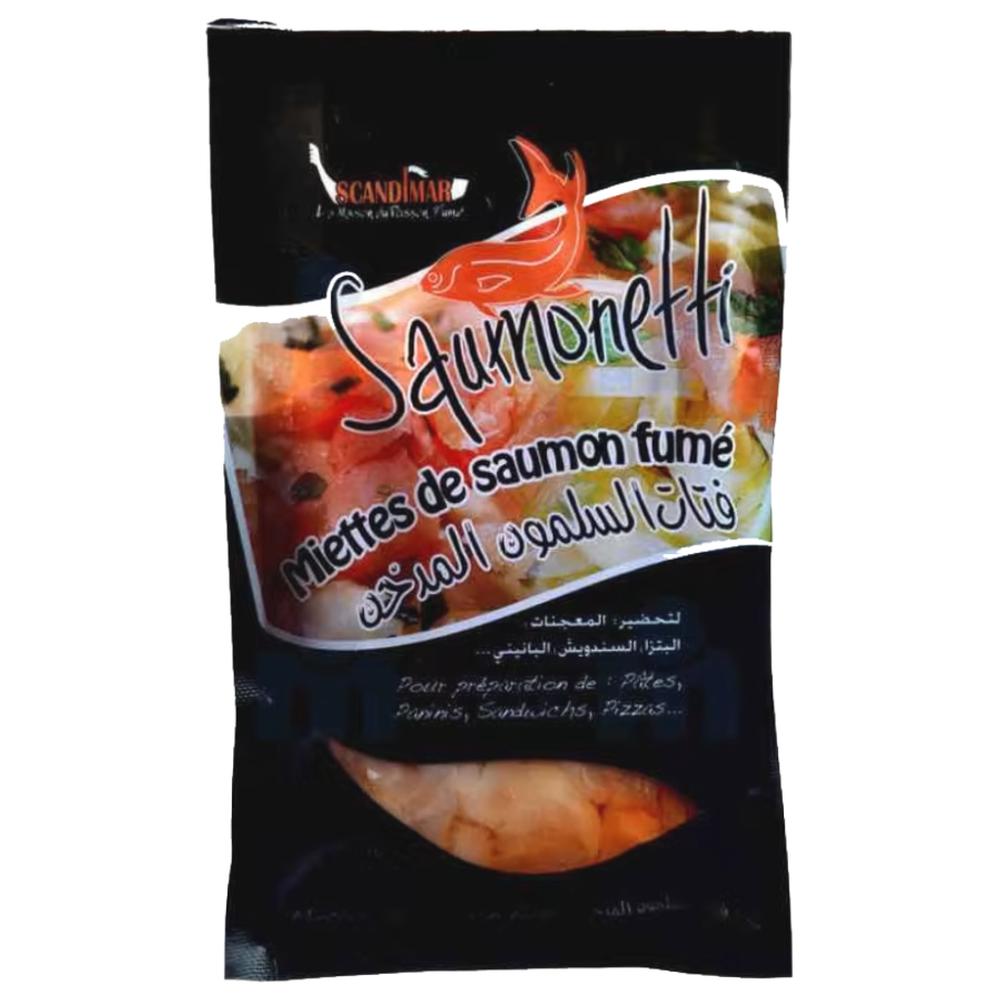[370937] Miettes de Saumon Fumé Saumonetti 150g
