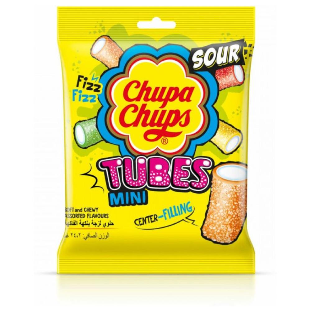 Bonbons Gélifiés Mini Tubes Chupa Chups 24g