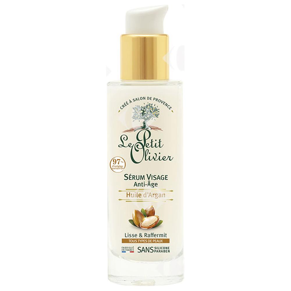 [673256] Sérum Visage Anti-âge Huile d'Argan Le Petit Olivier 30ml