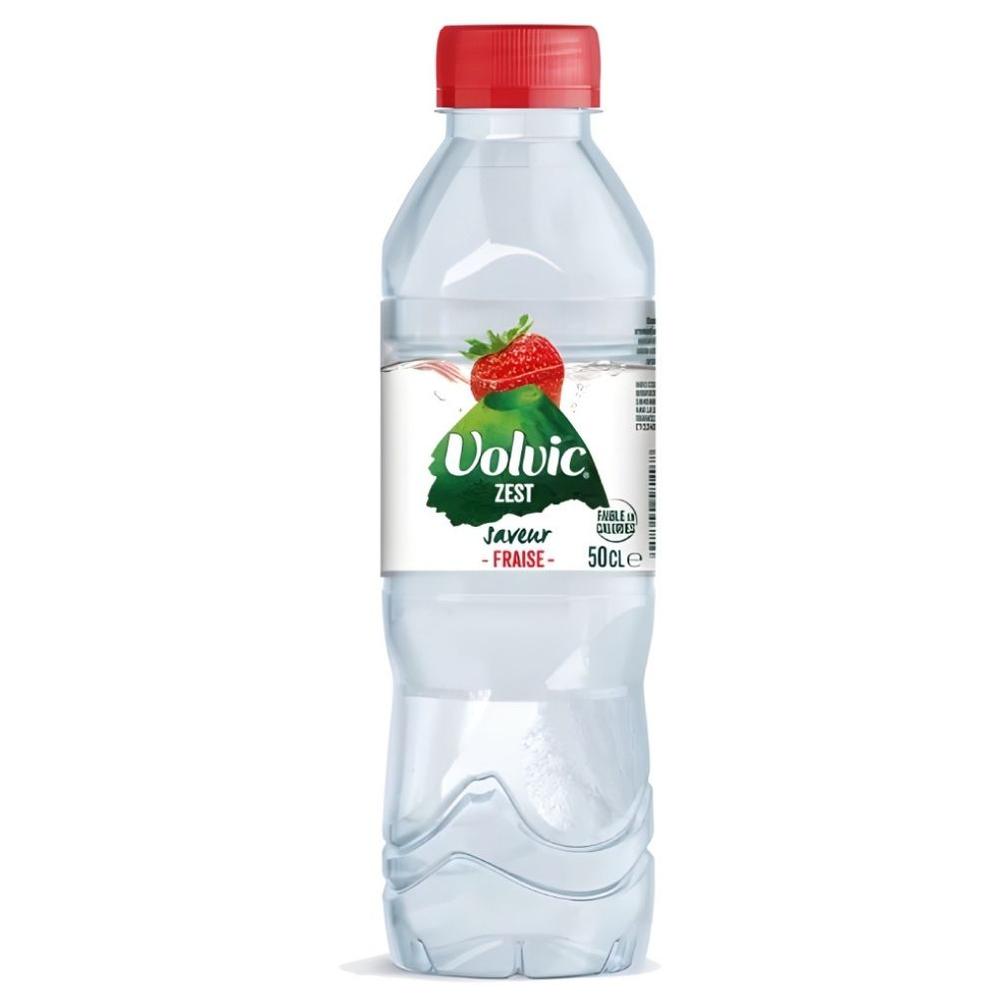 [730034] Eau Aromatisée Fraise Volvic Touch 50Cl