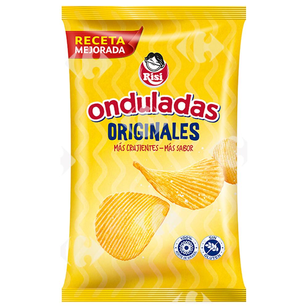 [661604] Chips Onduladas Original Sans Gluten Risi 100g.