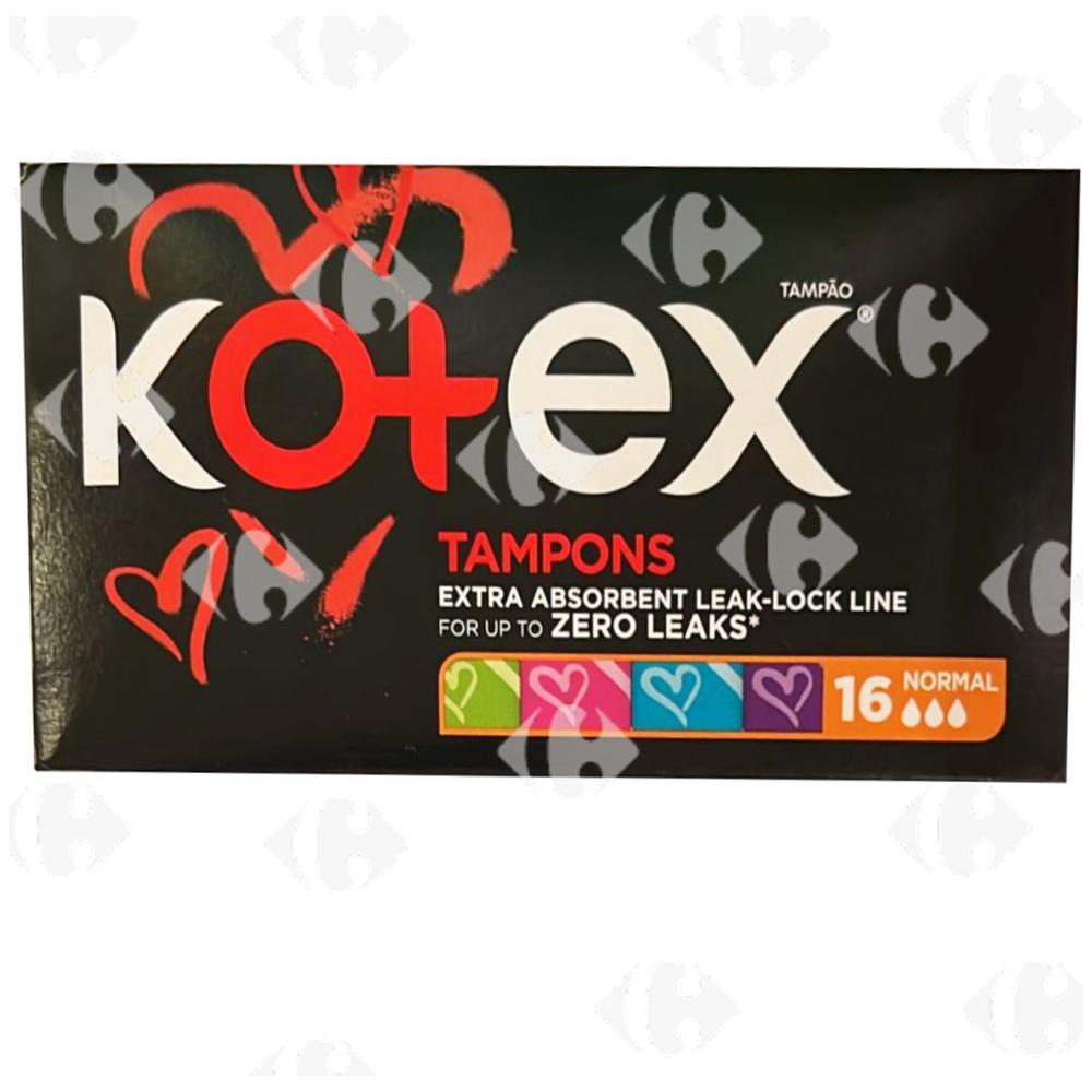 [5560] Tampons avec applicateur Normal Kotex 16 unités
