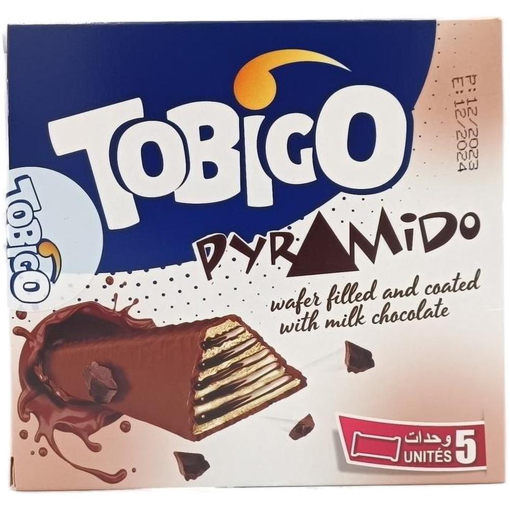 Pack Gaufrette Choco Pyramido Tobigo 5 piéces 32g