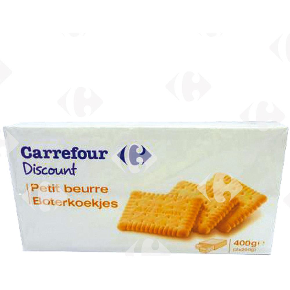 [231053] Petit Beurre Carrefour Blanc 2x200g