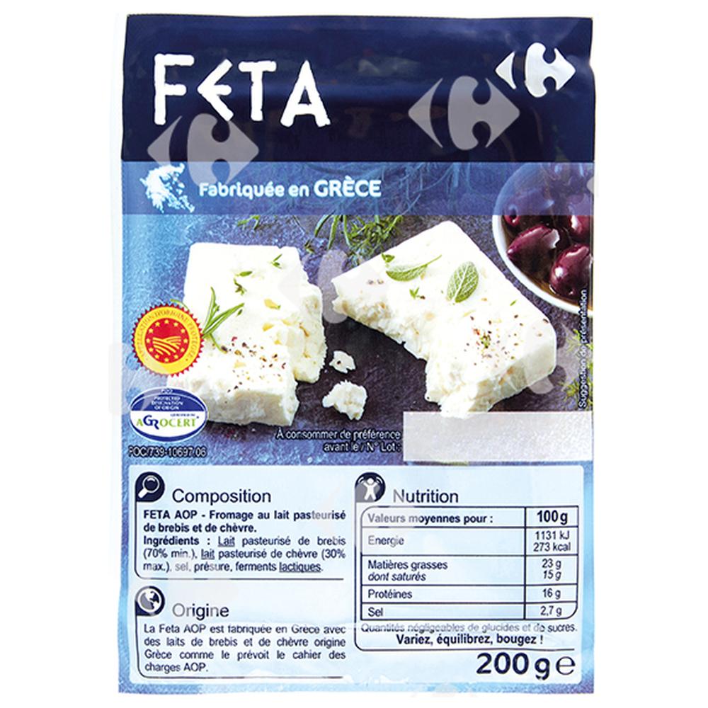 [412840] Feta grecque Carrefour 200g