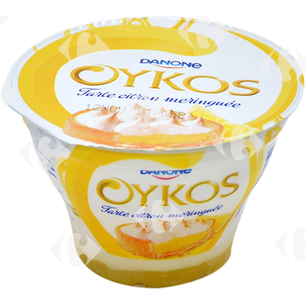 Yaourt Brassé Tarte au Citron Oykos Danone 150g