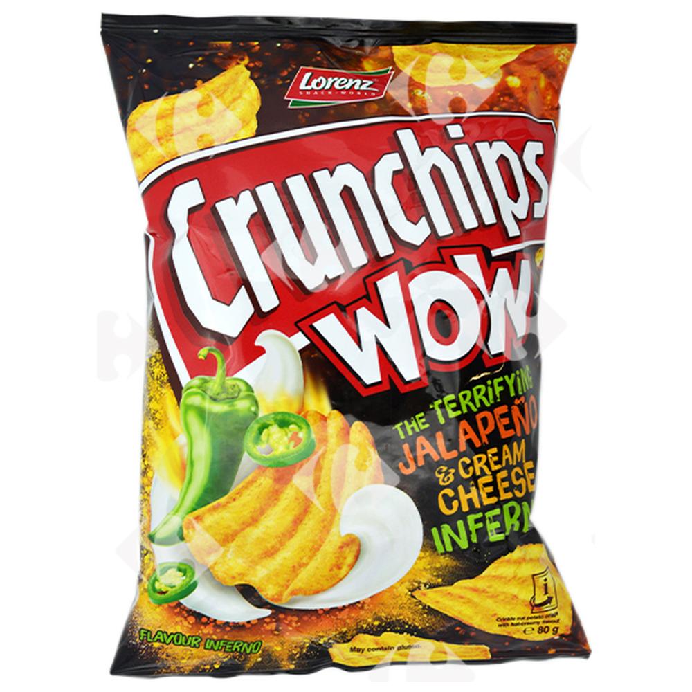 [661276] Chips Jalapeño au Fromage Crunchips Wow 80g.