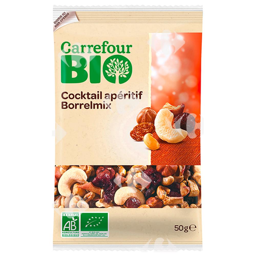 Mélange de Graines Cocktail Apéritif Carrefour Bio 50g