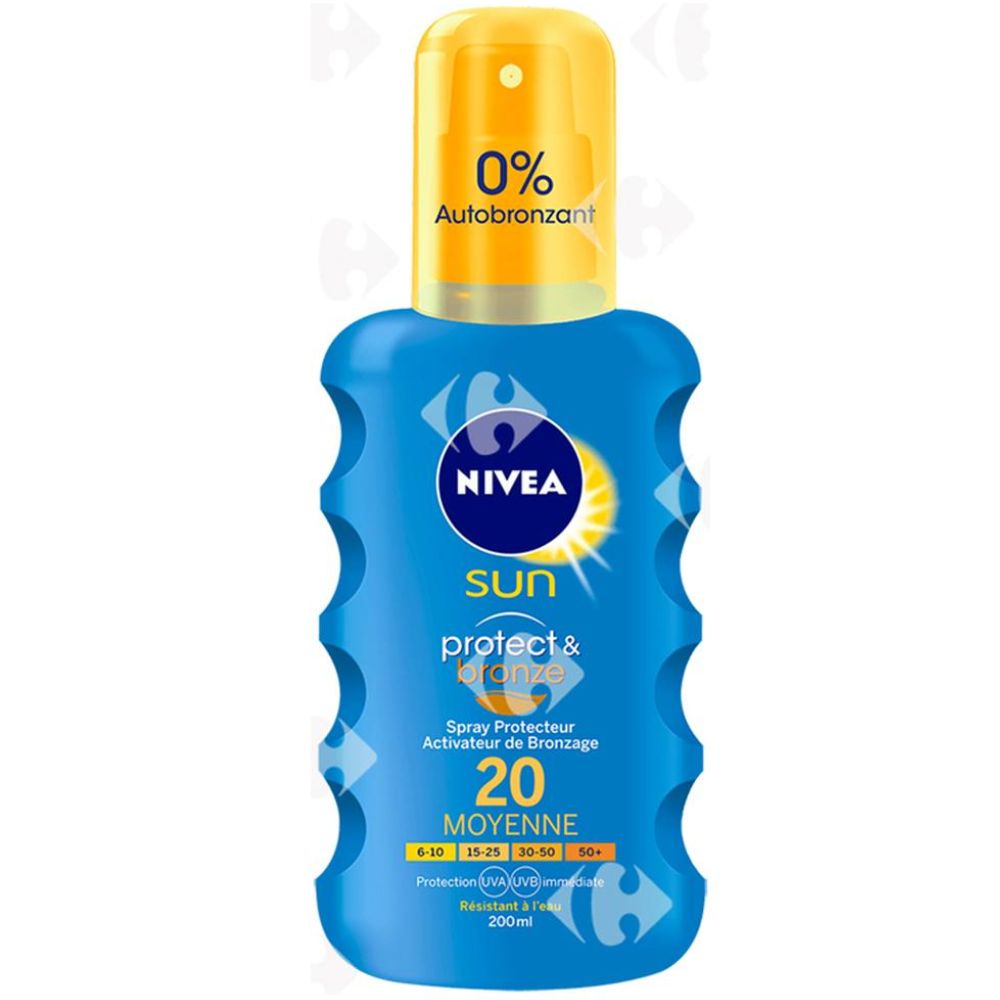[369464] Spray Protect Bronze SPF 20 Nivea Sun 200ml