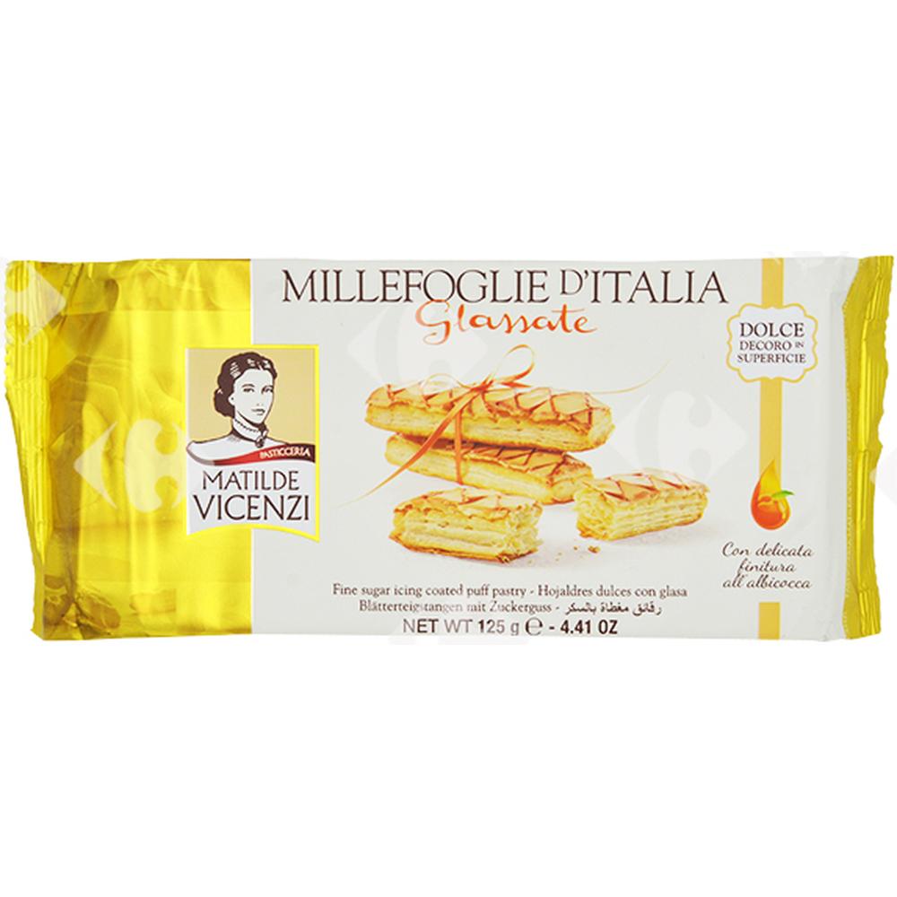 Biscuits Pâte Feuilletée Glacés Matilde Vicenzi 125g