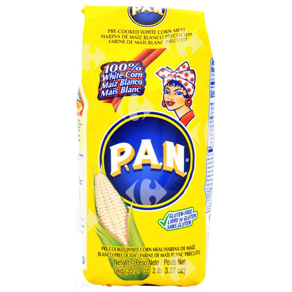 [644928] Farine de Maïs Blanc Sans Gluten Pan 1kg