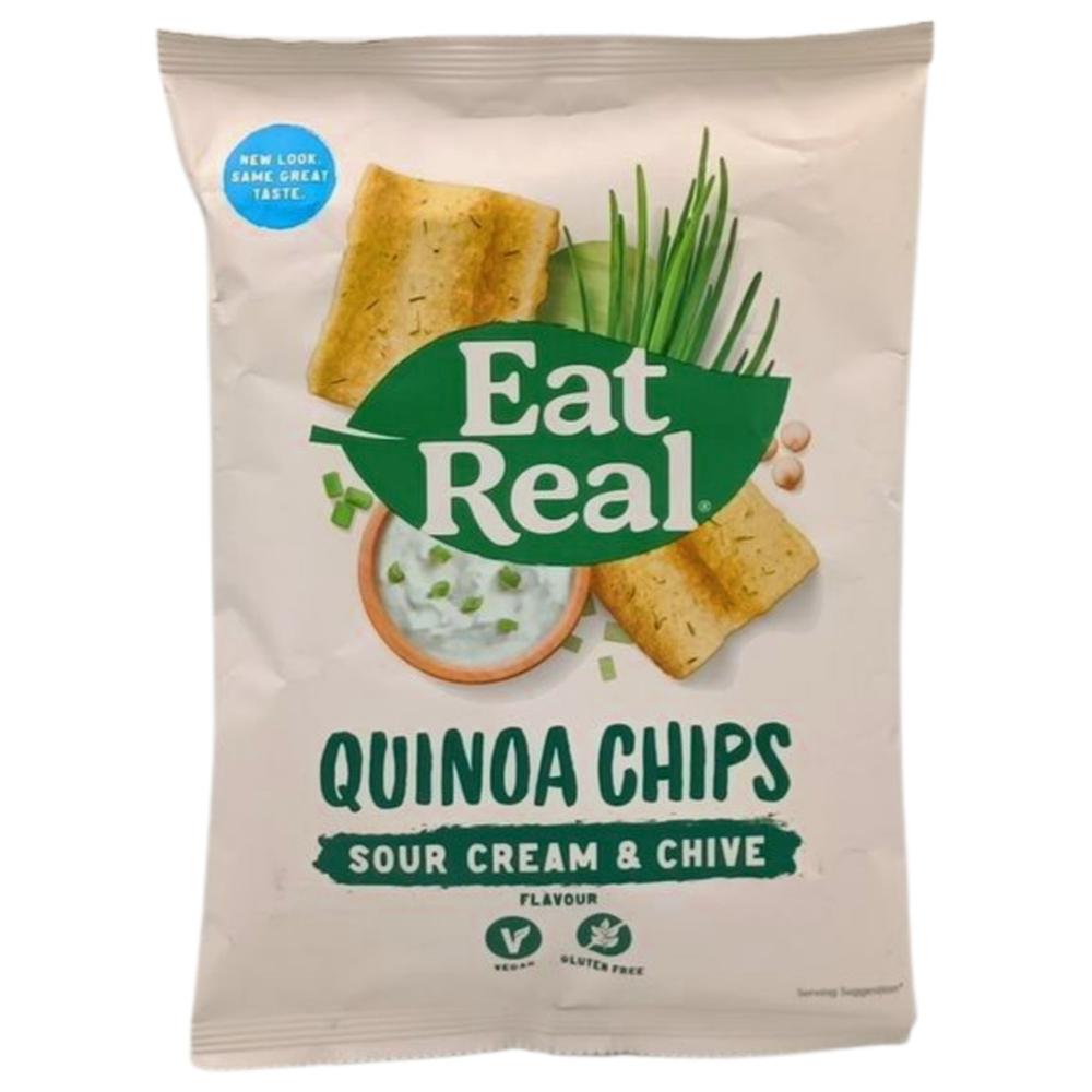 [644984] Chips Quinoa Crème Aigre Ciboulette Eat Real 30g