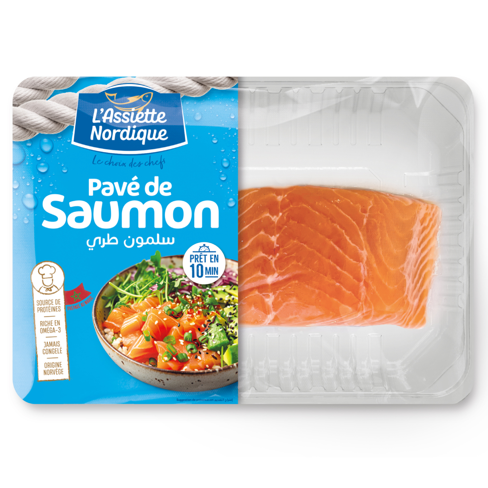 [453489] Pavé de Saumon L'Assiette Nordique 150g.
