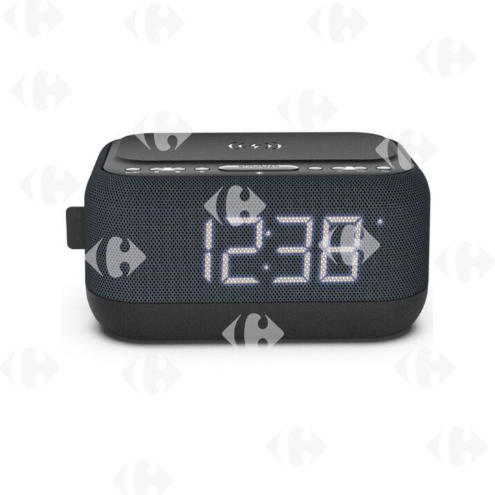[639556] Radio Réveil PSCR09BK Noir Poss