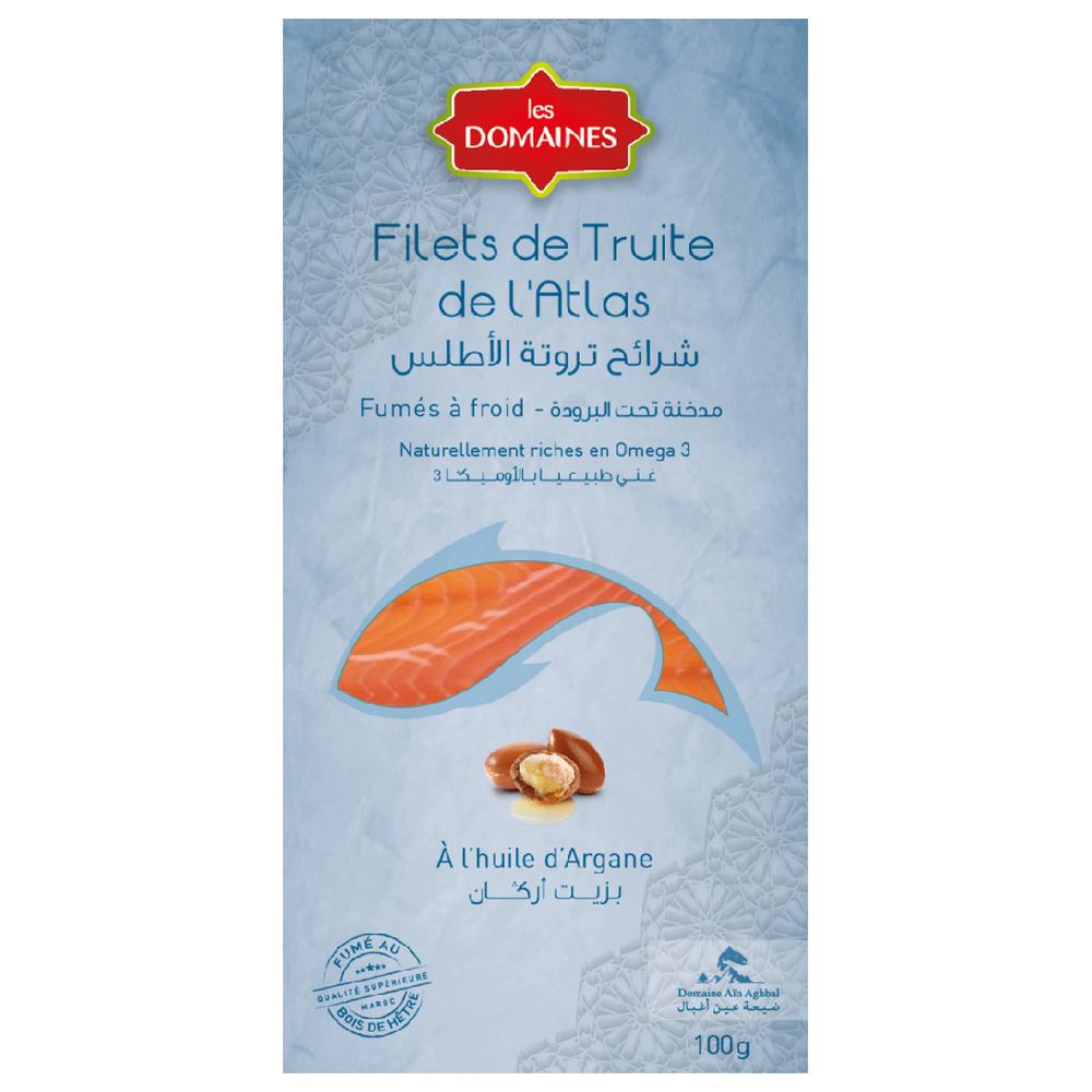 [516277] Filet de Truite à l'Huile d'Argan Les Domaines 100g