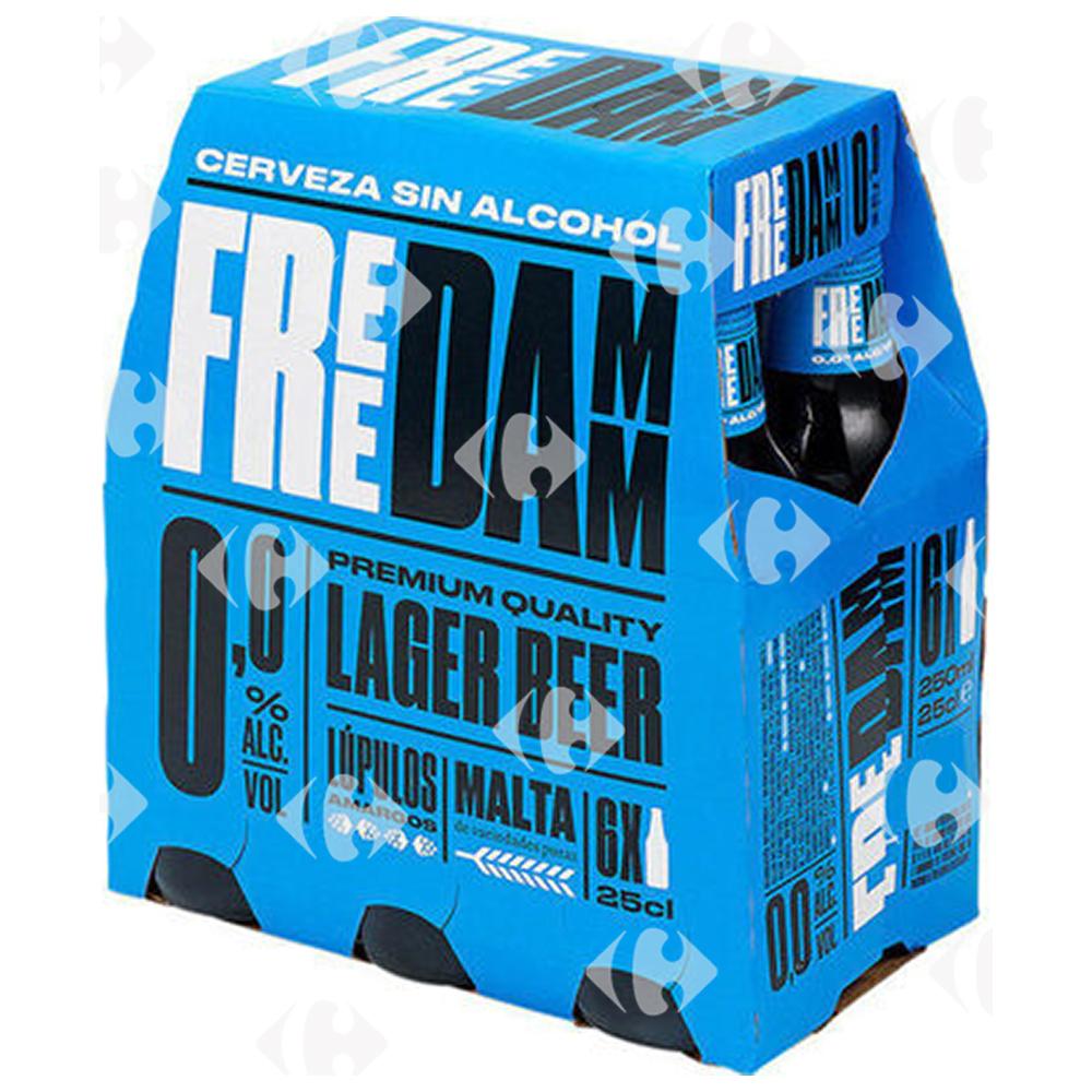 [666368] Pack de 6 Bières sans Alcool Estrella Damm 25cl.