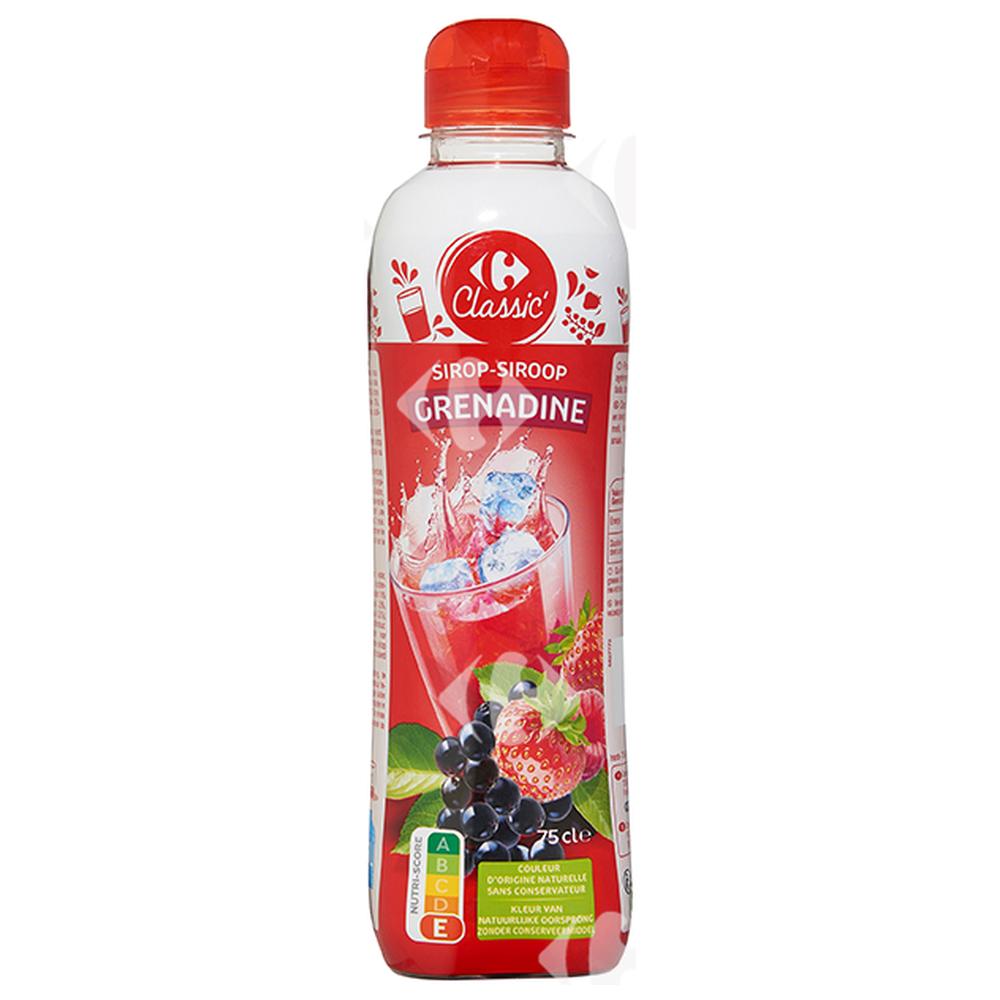 Sirop de Grenadine Carrefour 75cl