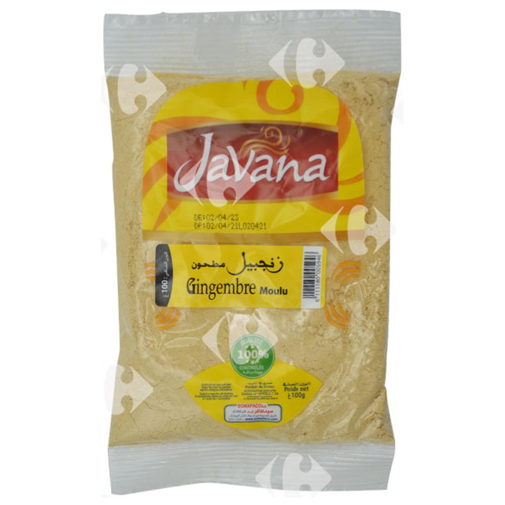 Gingembre en Sachet Javana 100g