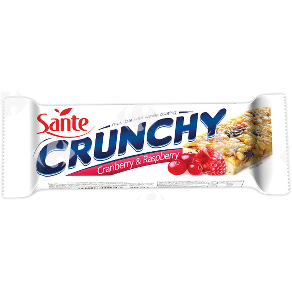 [357374] Barres Muesli Canneberge Crunchy Sante 35g.