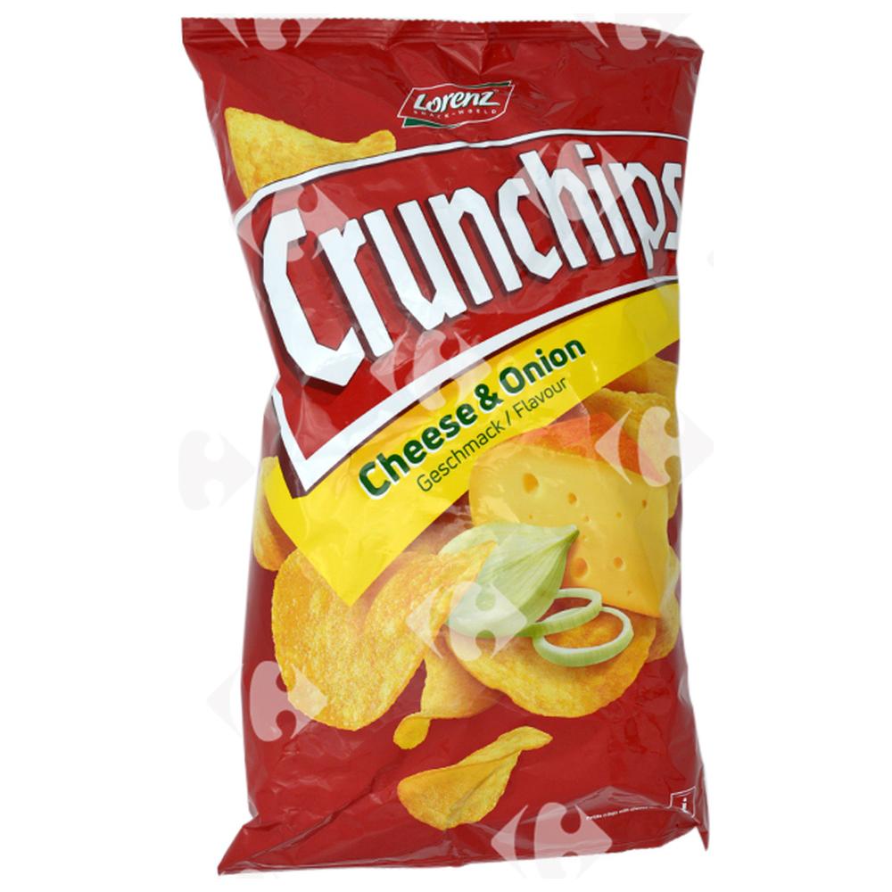 Chips au Fromage et aux Oignons Crunchips 175g