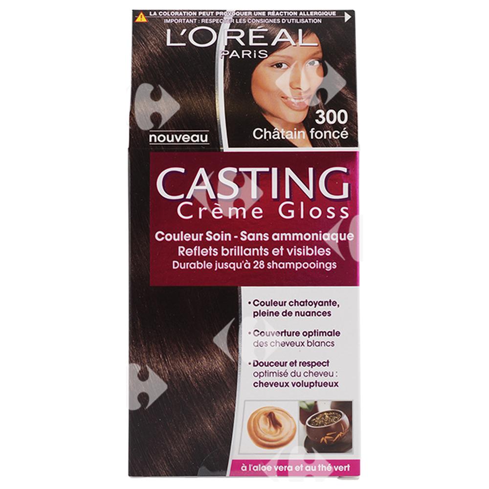 [68702] Coloration Crème Châtain Foncé Casting