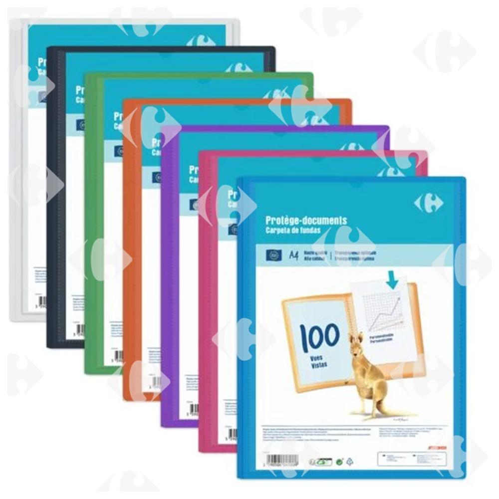 Protège-Documents personnalisable Carrefour 100 Vues