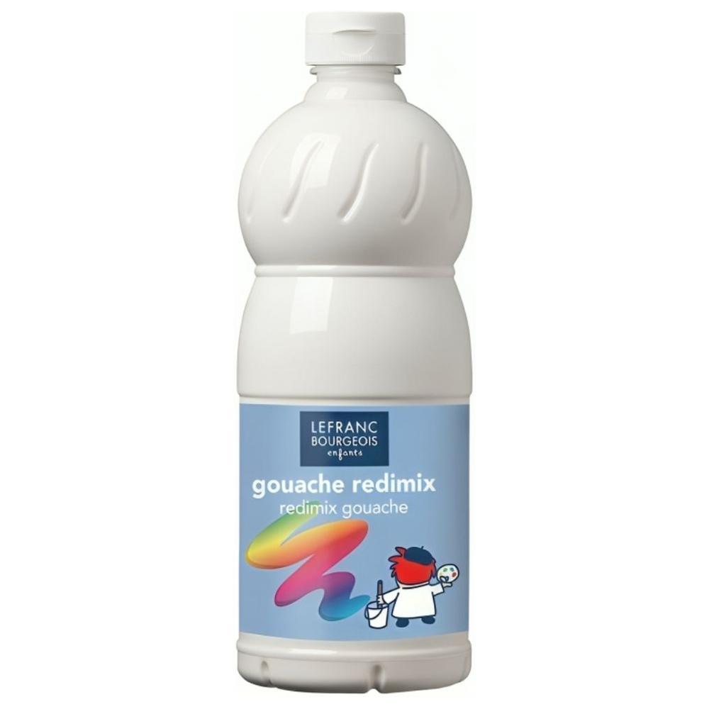 Peinture Gouache Liquide Blanc de 1L