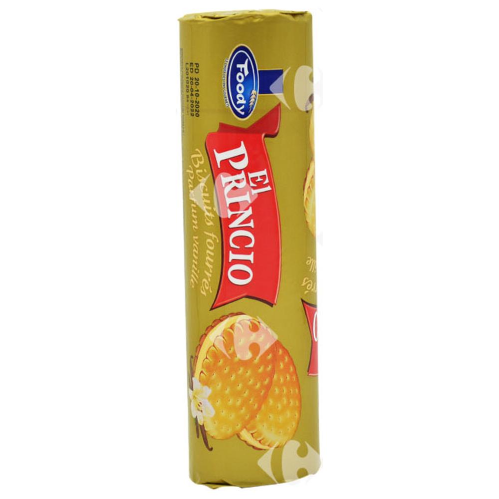[482596] Biscuits Sandwich Vanille El Princio 240g