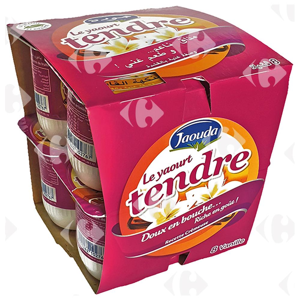[385597] Pack Yaourt Ferme Vanille Tendre Jaouda 8x110g