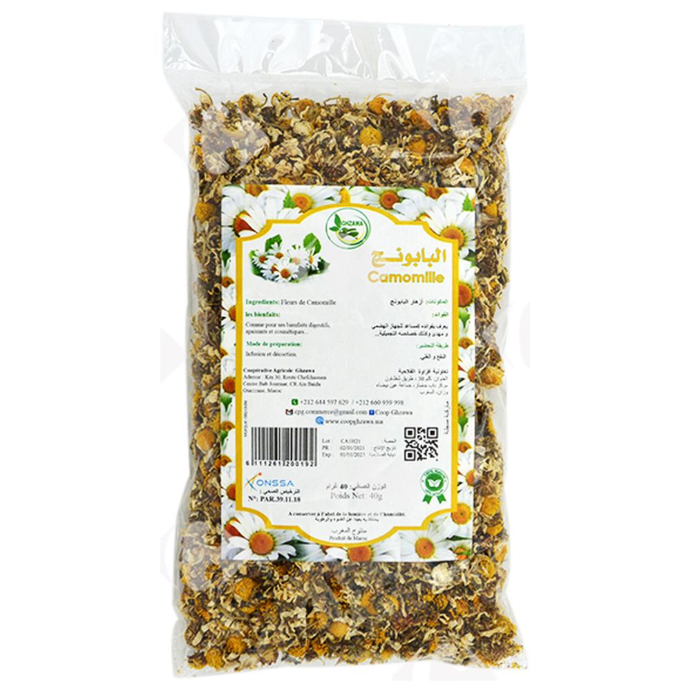 [576601] Plantes Séchées Camomille Ghzaoua 40g