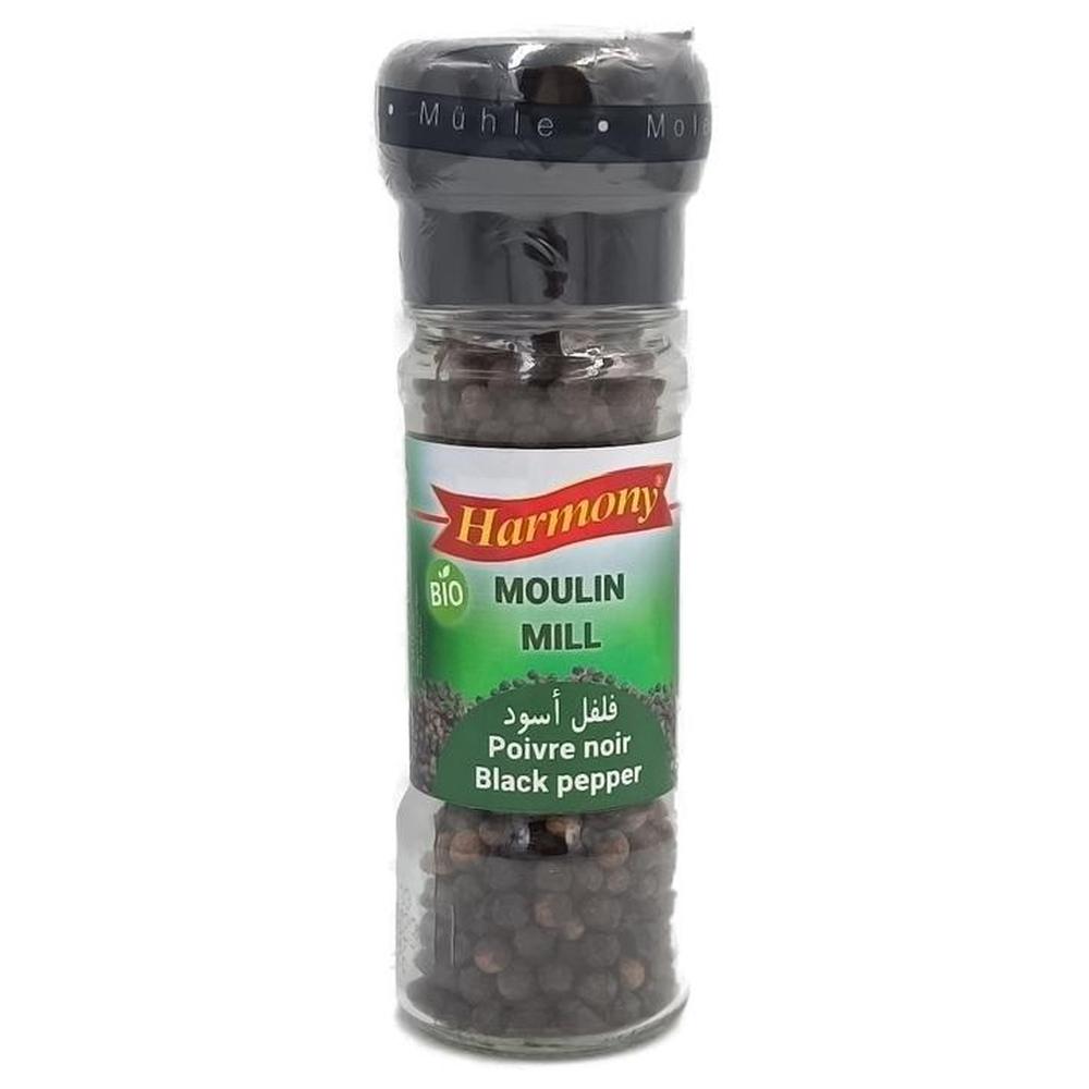 [666576] Moulin Poivre Noir Bio Harmony 45g.