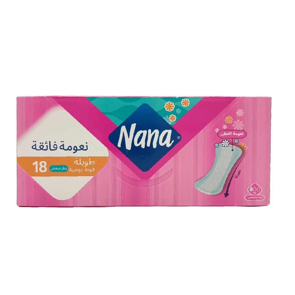 [517840] Protège-slip Long Fraîcheur Parfumé Nana 20 unités