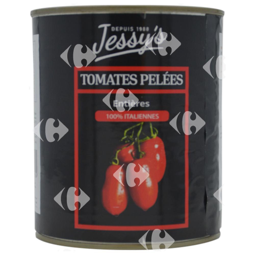 [663947] Tomate Pelée Entière Italiennes Jessy's 800g